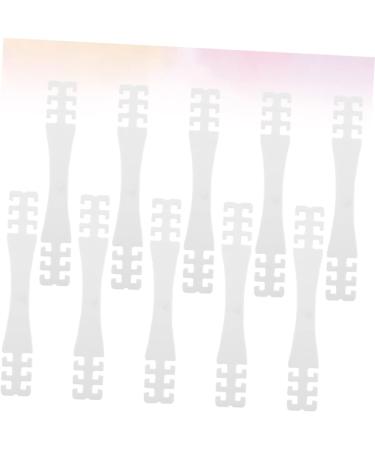 Lurrose 30-Piece Lanyard Accessories | Hearing Protection & Face Mask Hooks | Slide-Resistant Ear Rope Buckles (1 Pack) - White - Buy Online on GoSupps.com