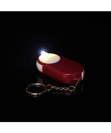 Keychain Magnifier Folding 10X Read Magnifying Glass with Illuminant LED Light Small Gift - Buy Online on GoSupps.com