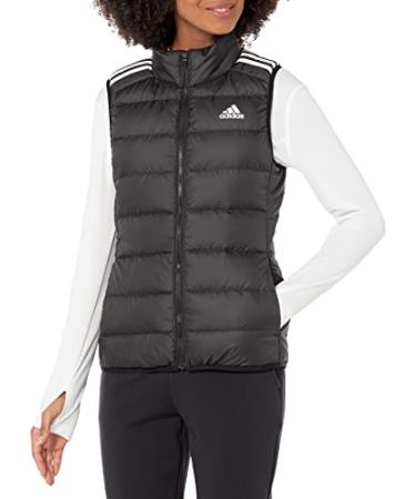 adidas Women's Essentials Light Down Vest Medium Black