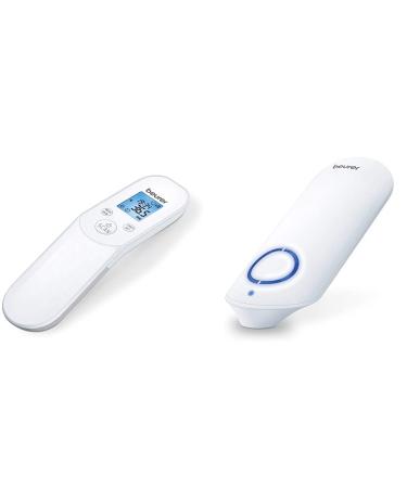 Beurer FT 85 Contactless digital infrared thermometers fast fever thermometer to the hygienic & BR 60 insect pricks for the treatment of insect bites and bite without app networking bundle with BR 60 insect stitch healers