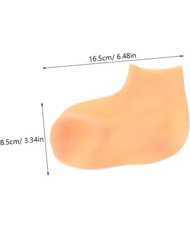 FOMIYES 4 Pairs Exfoliating Moisturizing Socks Feet Care Socks Features Socks for Women Lotion Gloves Overnight for Women Spa Socks for Dry Feet Foot Spa Socks Sebs Dedicated Miss - Buy Online on GoSupps.com