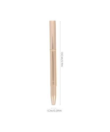 FRCOLOR 5pcs Double Ended Lipstick Brush Set - Premium Aluminum Alloy Makeup Tools for Women - Buy Online on GoSupps.com