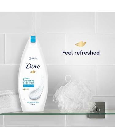 Do.vee Gentle Exfoliating Body Wash - Nourishing Mild Cleanser for All Skin Types 250 ml | Moisturizes & Balances pH - Buy Online on GoSupps.com