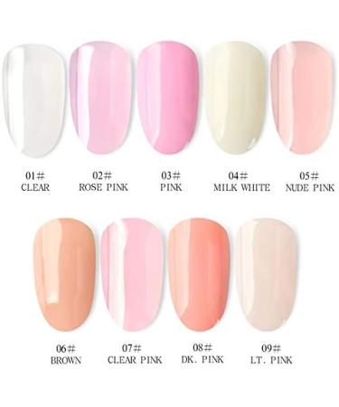 Desikixudy 30Ml Crystal Extend Uv Nail Gel Extension Builder Nail Art Gel Lacquer Jelly Builder Uv Nail Gel 09 - Buy Online on GoSupps.com