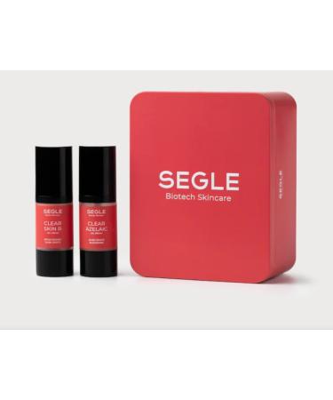 Segle Clinical Segle Day and Night Depigmenting Pack | Clear Azelaic and Clear Skin R | Intensive depigmenting with azelaic acid retinol and vitamin C | Anti-dark spots and anti-aging