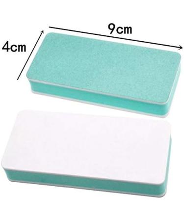Brensty 20 Pieces Series 2 Ways Nail Art File Buffer Buffer Buffer Block Smooth Manicure Tips Tools - Buy Online on GoSupps.com