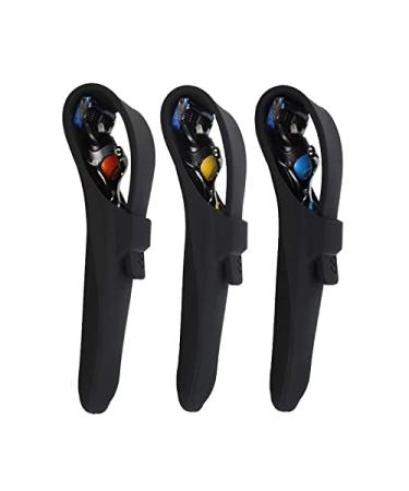 Men Shaving Razor Portable Travel Storage Manual Razor Protective Silicone Cover