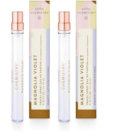 Good Chemistry Magnolia Violet Eau de Parfume Travel Spray (Pack of 2)