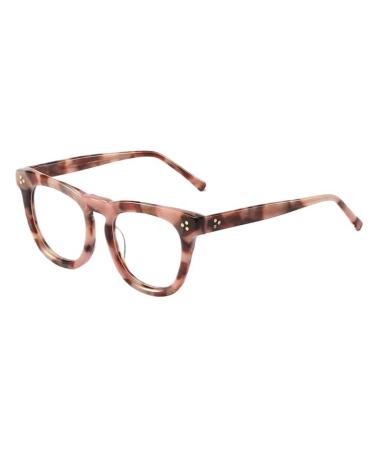 Eyewear Blue Light Blocking Reading Glasses Vintage Computer Readers Fatigue Relieve Flat Light Mirror for Women/Men 2.50 C2 Demi