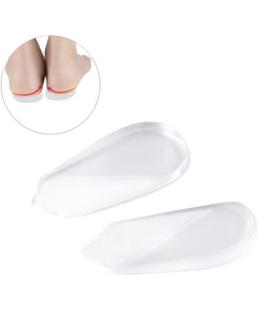 FRCOLOR Soft Heel Cup Insoles - 5 Pairs Protective Gel Pads for Foot Care & Comfort | Ideal Heel Support & Absorption - Perfect for Men - Buy Online on GoSupps.com