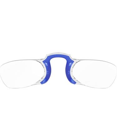 Nooz Templeless Reading Glasses - Unisex Rectangular Design 6 Colors 5 Diopters (Blue 2.0x) - Shop Internationally! - Buy Online on GoSupps.com