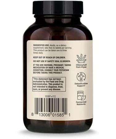 Dr. Mercola Fermented Chlorella Dietary Supplement 450 Tablets - Non GMO, Soy-Free, Gluten Free | 90 Servings - Buy Online on GoSupps.com