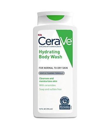 CeraVe Hydrating Body Wash 10 oz ( Pack of 2) 10 Fl Oz (Pack of 2)