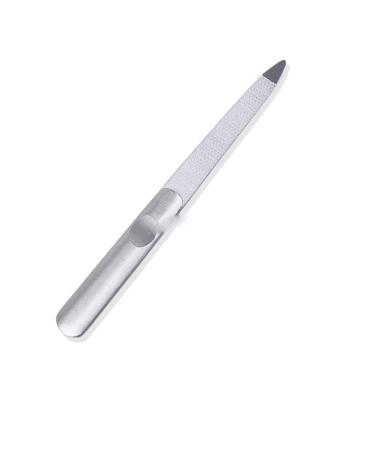 Rainbow Stainless Steel Nail Cuticle Pusher Tweezer Nail Art Files Gel Polish Manicure Care Groove Tool 14