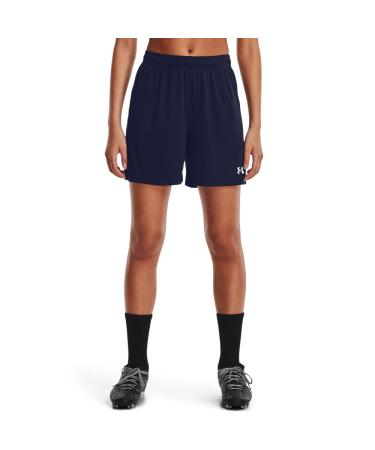 Under Armour Women's Golazo 3.0 Shorts Midnight Navy (410)/White Large