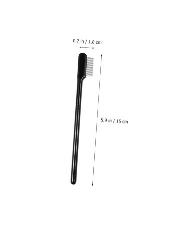 Didiseaon Eyelash Comb Brush Tool Set | 5 Sets Metal Mascara & Eyebrow Comb for Perfect Makeup | Black Lash & Wooden Handle Cosmetics - Buy Online on GoSupps.com
