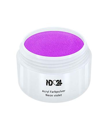 Prime Line - Acrylic Powder Neon Violet Purple - Finest Color Powder - Studio Quality - 15g 15g violet
