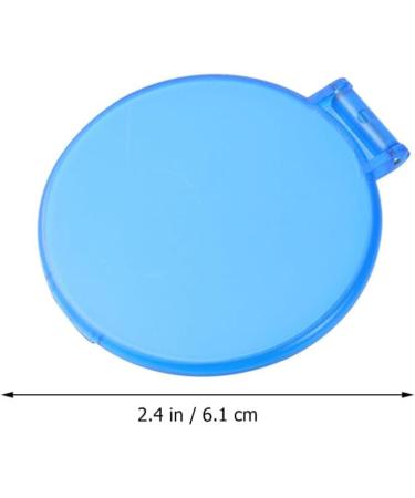 Lurrose Mini Folding Compact Makeup Mirror - 24 Pieces Round Cosmetic Mirror for Women & Girls - Perfect for Wallet & Handbag - Buy Online on GoSupps.com