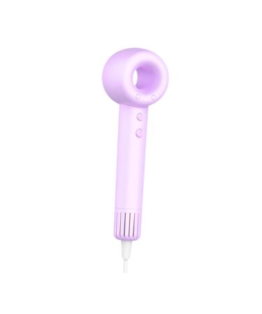 FashionCha Hair Dryer Hairstyling Tool 1400 Watt Multipurpose Powerful Portable Mini Air Blower Professional Blow Dryer for Home Use purple