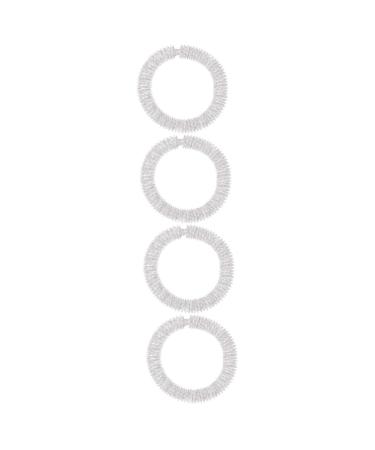 Gleavi 4 pieces Staked sensory bracelet battery ring acupuncture puncture tuning stand activate acupressure bracelet multipack spiky sensory ring arm loop hand pharmaceutical metal metal
