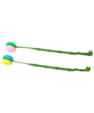 Tovinanna 2 pieces massage hammer back scratch itching scratches back itching stick stick adult back scratch back itching tools long scratch tools