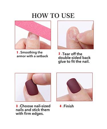 Fairvir Matte Gray Bling Sequin Acrylic Fake Nails - 24PC Punk Fashion Clip-On Nails for Women & Girls - Buy Online on GoSupps.com