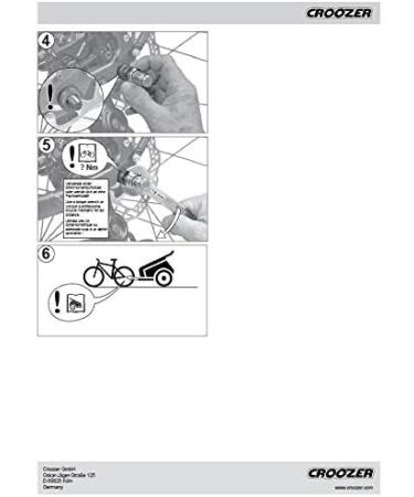 Croozer Replacement Nut/Screw for Removable Kid/Kid Plus 2016 - Buy Online on GoSupps.com