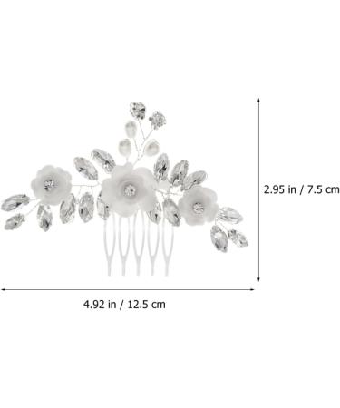 FOMIYES Wedding Bride Hair Accessories Bride Hair Side Comb Twist Updo Vintage Accessories Bridal Hair Comb Hairclips Decor Bridal Rhinestone Hair Comb Miss Crystal Metal - Buy Online on GoSupps.com
