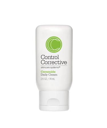 CONTROL CORRECTIVE Ceramide Daily Cream  2.5 Oz - Light  Creamy Moisturizer Designed To Balance Skin  Super Hydrating  Non-Comedogenic & Moisturizes With Ceramides  Antioxidants And Humectants  Silky