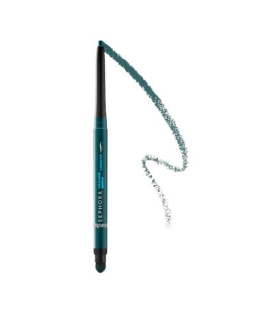 SEPHORA Retractable Waterproof Eyeliner - 27 Matte Deep Green (Deep Forest Green)