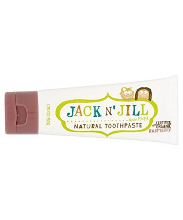 Jack N 'Jill Raspberry Toothpaste Natural with Organic Flavor 50g