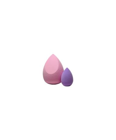WetBeautyblender | Latex Free Original Blender Makeup Sponge | Blend Liquid Foundations Powders and Creams | Streak Free Application | Vegan Cruelty Free (Soft Pink & Lavender)