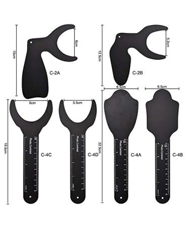 6 Pcs Dental Photography Contraster Kit | Intraoral Black Background Boards for Perfect Palatal Photos - Buy Online on GoSupps.com