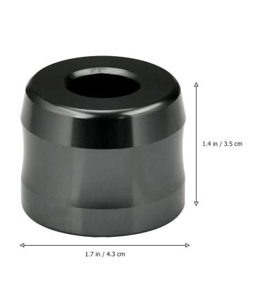 FOMIYES Razor Stand - Aluminum Alloy Razor Holder & Penholder | Big Opening Black Design - Shop Internationally - Buy Online on GoSupps.com