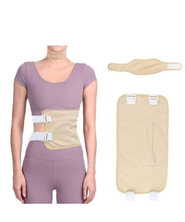 The Providers Castor Oil Pack Kit for Liver Detox Reusable Organic Cotton Oil Pack Compress Adjustable Straps