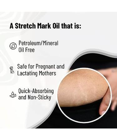 Stretch Mark & Scar Fading Oil - C.hemi st | Natural Oils Vitamin C & E | Reduce Scars & Signs of Aging | 50ml | International Shipping - Buy Online on GoSupps.com