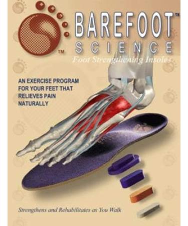 Buy Barefoot Science Therapeutic 7 Steps Insoles - 3/4 Length Size L (EUR 44-45) for Optimal Comfort & Support - International Shipping Available - Buy Online on GoSupps.com