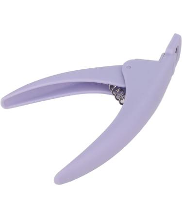 Professional Acrylic Nail Clippers - Purple | Home Salon Beauty DIY - Buy Online on GoSupps.com