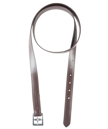 PFIFF 102695 Stirrup leathers straps stirrups synthetic brown 150 cm 150 cm brown