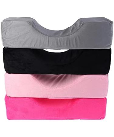 RSSK Lash Pillow Neck Support - Memory Foam Eyelash Extension Pillow with Pocket (Black) - Buy Online on GoSupps.com