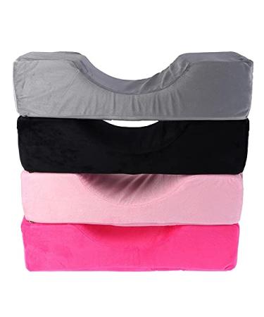 KOO Lash Pillow: Memory Foam Eyelash Extension Neck Support with Pocket - Black - Buy Online on GoSupps.com