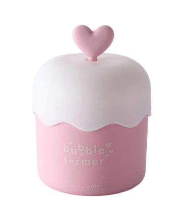 Foam Bubble Maker Facial Cleanser Foamer Cup Facial Cleanser Foam Maker Cup Cute Skin Care Tools () Pink