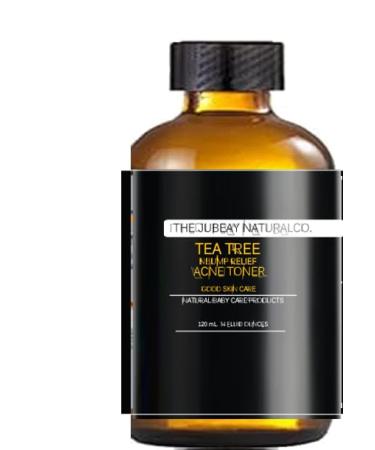 Jubeay NaturalsTea Tree Acne Bump Relief Toner Helps You Maintain a Bump Free Complexion Without Aging Skin with Alcohols and Harsh acids.