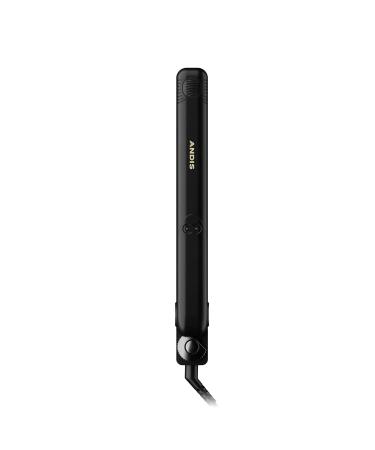 Andis 67615 Professional Flat Iron - 1-Inch Ceramic Tourmaline Ionic Hair Straightener for Frizz-Free Waves Curls & Smooth Hair - Fast Gentle Glide - Black/Gold - Buy Online on GoSupps.com