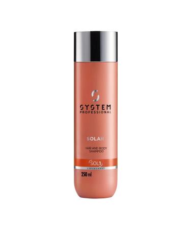 System Professional S-WE-C02-01 Solar Hair & Body Summer Rehydration Shampoo, 250 ml