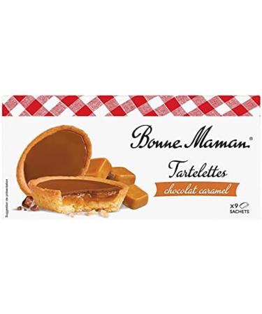 BONNE MAMAN - Chocolate and Caramel Tartlets 135G - Pack of 4 - Buy Online on GoSupps.com