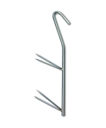 Zebco 5 smoking hooks V-smoking hooks 17cm anthracite