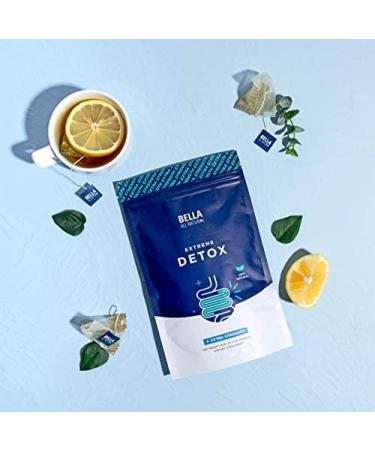 Bella All Natural Extreme Detox Tea - Body Cleanse & Colon Cleanser 3.17 oz - Buy Online on GoSupps.com