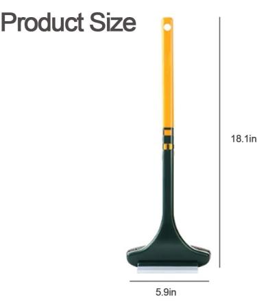 Multifunctional Screen Brush 2 in 1 Mesh Cleaner Brush Extendable Window Cleaning Tool Outdoor Patio Screen Cleaning Brush Window Screen Cleaning Brush with Scraper Yellow-green - Buy Online on GoSupps.com