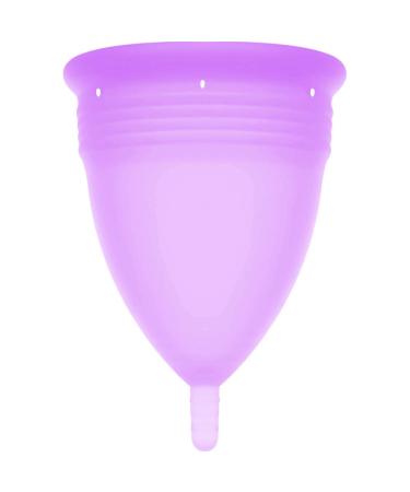 Stercup Menstrual Cup Size S - FDA Approved Silicone for Comfort & Hygiene | Eco-Friendly & Reusable | Purple - Buy Online on GoSupps.com